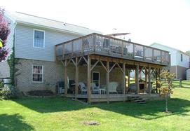 Custom Built Patio